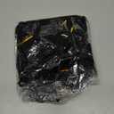 24 Pcs Velvet Bows for Christmas Tree Vintage Ribbon Bows for Crafts Garland Home Coquette Wedding Birthday Decor(9 x 13 Inch, Width of 1",Black)