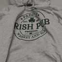 Paddy's Irish Pub Premium Whiskey And Ale St Patrick's Day Pullover Hoodie, XL