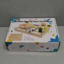 JGOBUB Montessori Toddler Toys - Baby Wooden Busy Board - Sensory Toys with Light Switch - Travel Toys for Educational Toddler Activities for Toddlers 3 4 5 6+ Year Old