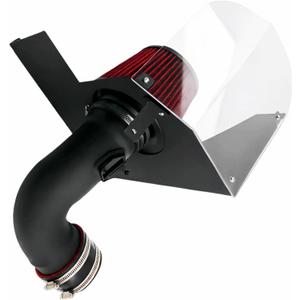 Cold Air Intake System with PC Heat Shield Compatible with 2016-2018 BMW B48 2.0T F30 F31 F32 F33 F20 430i 120i 125i F22 220i 230i, High Flow Aluminum Pipe