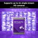 Western Digital 24TB WD Purple Pro Surveillance Internal Hard Drive HDD - SATA 6 Gb/s, 512 MB Cache, 3.5" - WD241PURP