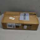 Narrow Side Table, Slim End Table with Magazine Rack, Bedside Table for Small Spaces, 3 Tier Sofa Couch Table Nightstand for Living Room, Bedroom Black LET503B