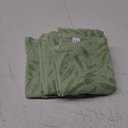 Hand Towels Set of 3 Leaf Pattern 100% Cotton Absorbent Soft Decorative Towel for Bathroom Kitchen Home Hotel Beach, 29.1 x 13.4 Inch (Green) (3 Green)