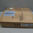 Collapsible Wagon Cart Foldable Beach Wagon with All-Terrain Wheels - 380 LBS Heavy Duty Grocery Cart for Shopping, Beach, Camping, Sports, Garden (Black)