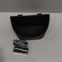 COZILO Leather Car Trash Can  Leakproof & Easy-to-Clean Car Trash Bin for Luxury Cars, SUVs & Trucks | Includes 60 Custom Liners, Secure Hook, Easy Install, Black