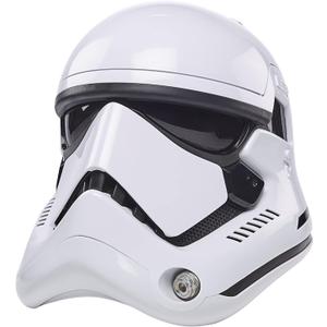 STAR WARS The Black Series First Order Stormtrooper Premium Electronic Helmet, The Last Jedi Roleplay Collectible, Medium