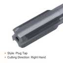HARFINGTON M11x0.5 Metric Thread Tap 6542 Cobalt High-Speed Steel TiCN Coated Plug Tap Right Hand Straight Flutes Screw Threading Hand Tap