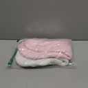 YFONG 2 Pack Microfiber Hair Towel Wrap for Women, Super Absorbent Quick Dry Hair Turban for All Hair Style Anti Frizz, Large Hair Drying Towel with Button (White/Pink)