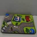 Large Kids Carpet Playmat Rug 52 x 32 with Non-Slip Backing, City Life Play Mat for Playing with Car Toy, Game Area for Baby Toddler Kid Child Educational Learn Road Traffic in Bedroom, Classroom