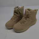 NORTIV 8 Men's Waterproof Tactical Work Winter Boots Cushion Sole Lightweight Leather Non-Slip Combat Boots with Arch Support for Military Motorcycle Hiking HydroRange 10.5