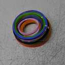 MIKA3D 32 Colors 3D Pen PLA Filament Refills, Each Color 10 Feet, Total 320 feet, Pack with 4 Finger Caps (32 Colors: 4 Metallic Colors, 10 Transparent Colors and 18 Popular Solid Colors)