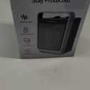 Space Heaters for Indoor Use, 1500W Portable Electric Heater with Thermostat, Ceramic Heater for Room Bedroom Office Under Desk with 3 Heating Levels, Safe Tip-Over Protection