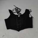Scarlet Darkness Renaissance Corset Tops for Women Vintage Lace Up Overbust Bustier Bodice 8