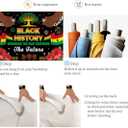Black History Month Banner Backdrop 7x5FT Black History Honoring The Past Inspiring The Future Background African American Festival Inspirational Party Decorations Supplies