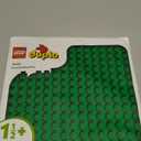 LEGO DUPLO Green Building Plate - Learning and Educational Building Toy for Toddlers, Preschool, Boys and Girls, Ages 1.5+ - Gift Ideas for Birthdays - 10460 (9x9 inch)