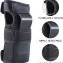 Adult/Kids Knee Pads Elbow Pads Wrist Guards Set for 3-8 Years, Child Protective Gear Set for Roller Skates, Cycling, BMX Bike, Skateboard, Inline Skating, Scooter Riding Sports Black S (Black, S)