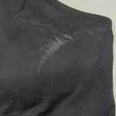 Women’s Longline Sports Bra Wirefree Padded Medium Support Yoga Bras Gym Running Workout Tank Tops (Black, Medium)