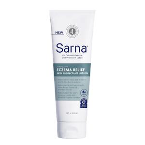 Sarna Eczema Relief Skin Protectant Lotion, with 2% Colloidal Oatmeal, Temporarily Protects and Helps Relieve Minor Skin Irritation and Itching Due to Eczema and Rashes, Steroid-Free, 7.5oz