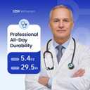 Stainless Steel Stethoscope, Dual-Frequency Diaphragm, Bell & Diaphragm & Pediatric Diaphragm, Noise-Reducing Silicone Ear Tips, Ideal for Doctors, Nurses, Students Use