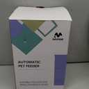 IMIPAW Automatic Cat Feeders, 3L Timed Cat Dry Food Dispenser with Desiccant Bags, Dual Power Supply, Programmable Portion Size, 6 Meals, 20 Portions Per Day, Auto Pet Feeder for Cats and Small Dogs (White)