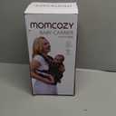 Momcozy Herihuge Baby Carrier - Crafted with Charming Jacquard Weaving, Durable, Stylish and Elegant, All-Day Comfort for Moms, Time Heritage Beige