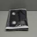 SimpleHome Ombre Room Darkening Curtains for Bedroom, Gradient Black to Grey White Light Blocking Thermal Insulated Grommet Window Curtain/Drapes for Living Room,2 Panels, 52x84 inches Length