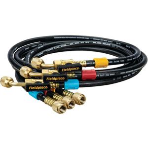Hose Set, 5 ft L, Black, 800 psi