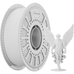 JOY FUTURE PLA Matte 3D Printer Filament, PLA Filament Neatly Wound 3D Printing Filament 1.75mm, Dimensional Accuracy +/- 0.02 mm, Fit Most FDM 3D Printers, 1kg Spool (2.2lbs) (White)