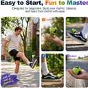Hacky Footbag 4 Pack, Hacky Ball, Durable Footbags for Foot Sports, Beginners Outdoor