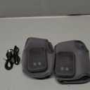 Foot Advanced Triple Method Massager for Neuropathy and Plantar Fasciitis, Cordless Foot Massager with Heat and Vibration, Portable for Home Travel UseGray 2pcs