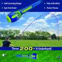 GETMOVIN SPORTS THROWPEDO - Fun Family Game for All Ages, Ultimate Long-Distance Underhand Throw and Catch Toy, Safe for Kids and Adults, Perfect for Parks, Beaches, and Yards
