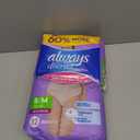 Always Discreet Adult Diapers for Women, Incontinence Underwear, Postpartum Essentials, Disposable Briefs, Max Absorbency, Bladder Leak Protection, Small/Medium, 32ct