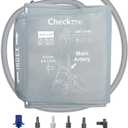 Checkme Large Blood Pressure Cuff for 8.6"-16.5"(22-42cm), Adult Upper Arm Cuff Compatible with Most BP Monitors, Replacement Cuff for Home Use with 6 Connectors