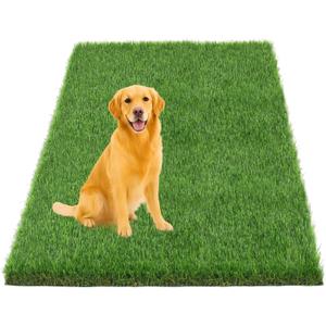 THREE ORANGES Artificial Grass, Reusable Dog Training Mat Large Size - 4x6 FT Fake Grass Turf with Drainage Holes for Outdoor Indoor, Porch, Patio, Balcony (Thickness1.35inch)