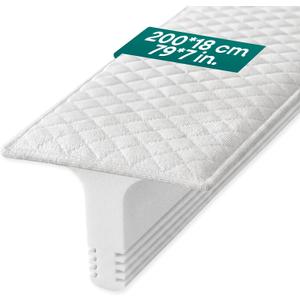 ZENO Bed Bridge for Split King & Gap Filling - Twin to King Bed Converter - Premium High-Density Foam - Seamless Sleep for Your Family - Twin Mattress Insert