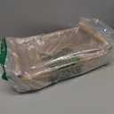 YAHUAN Woven Wicker Storage Basket Wicker Tray Shallow Basket Organizing 16.54L x 11.02W x4.72H in (Wicker)