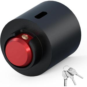 Trailer Lock Fit 2 5/16 Inch Couplers (2025 Upgraded), Heavy Duty Safe Steel Trailer Hitch Locks Anti Theft, Trailer Tongue Lock for Trailers, RVs, Boats, and Pickups