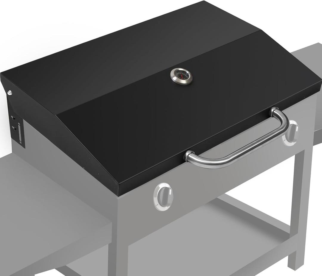 with Thermometer Griddle Lid for Blackstone 28 Inch Griddle, Upgrade for Blackstone Griddle Cover 28" 1517 1605 1853 1856 1839 2145 1803 1885 1983 1924 2094 Griddle Cover