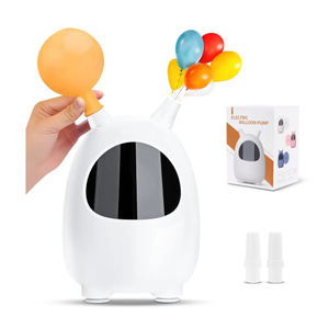 Balloon Pump Electric, SPLAKS Balloons Inflator Air Pump Portable Balloon Blower for Garland Arch, Party Decoration