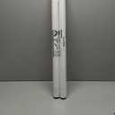 Pack Of 2 Frosted Glass Window Privacy Film Decorative, Bathroom Window Privacy Film for Glass Windows Cover, Static Cling, Removable, Reusable, Anti-UV, Anti-Glare, Heat Blocking, 17.5 by 78.74 inch (White)