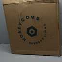 Honeycomb White Cushion  119x20", Pack of 2 