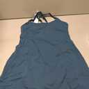 Heathyoga Womens Athletic Dress Easy Peasy Tennis Dress with Shorts Underneath Workout Active Golf Dresses for Women Indigo M
