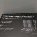 Nekteck Leg Compression Massager for Circulation and Relaxation, FSA Eligible Foot and Calf Massage Machine 2 Modes 3 Intensities with Hand-held Controller for Pain Relief, HSA Adjustable Leg Wraps