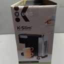 Keurig K-Slim Single Serve K-Cup Pod Coffee Maker, Multistream Technology, 3 Brew Sizes, Slim and Sleek Design, 46oz Removable Reservoir, Black