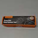 Heavy Duty Snap Fastener Tool, Snap Setter Tool with 100 Sets 4 Color Boat Cover Snaps, Snap Repair Kit, Repairing Boat Covers, Canvas, Fabric, Tarps (orange)