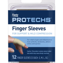 Flents Finger Sleeves for Support and Mild Compression, Assorted Sizes (12 Count)