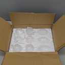 Syhood 9 Pcs Clear Glass Christmas Ornaments Ball Blown Clear Glass Ball Ornaments Christmas Tree Hanging Decorations with Finial for Xmas Tree Holiday Gift Home Winter