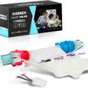 Washer Machine Water Inlet Valve Cold & Hot Part Fit Amana Inglis Roper NTW4516FW3 NTW4516FW2 RTW4516FW2 NTW4516FW4 NTW4655EW1 WTW4816FW3 NTW4665GW0 Replaces W11210463 W11101906 W10869803