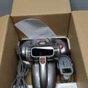 JIGOO T600 Bed Vacuum Cleaner with UV-C Light, 15Kpa Suction 700W Powerful Double Cup Handheld Vacuums, Mattress Vacuum Cleaner with Smart Dust Sensor, Ultrasonic & Heating Tech, HEPA Filter - Corded (Gray)