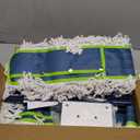 41" Commercial Dust Mop: Large Push Broom Wide Industrial Heavy Duty Hardwood Dry Sweeping Mop with 2 Pads Long Handle for Janitor Indoor Warehouse Gym Cleaning